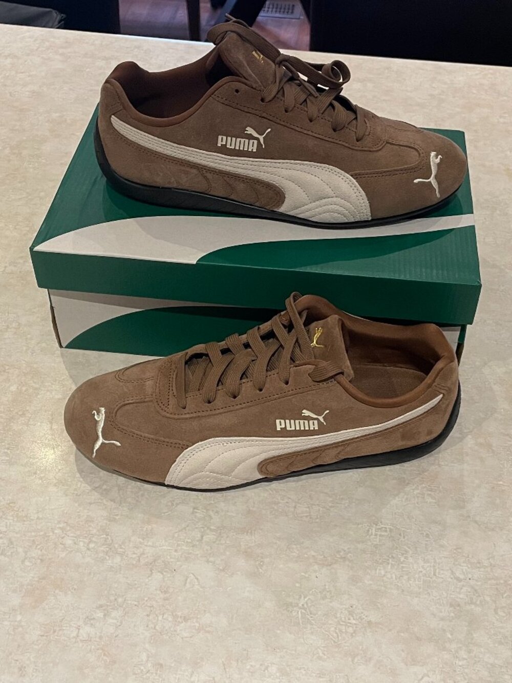 PUMA Speedcat OG Sneakers – Haute Coffee/Frosted Ivory | US 9.5 | Brand New